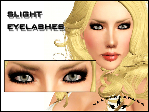 Sims 3 — Slight eyelashes by Serpentrogue — hope you like it:)
