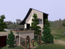 Sims 3 — V17 Modern House by sushiilicious — A place perfect for newly weds. This house is my first ever project and it