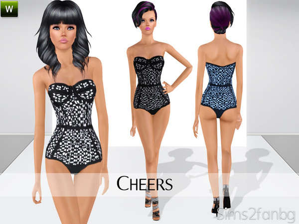 Sims 3 — Cheers by sims2fanbg — .:Cheers:. Outfit in 3 recolors,Recolorable,Launcher Thumbnail. I hope u like it!