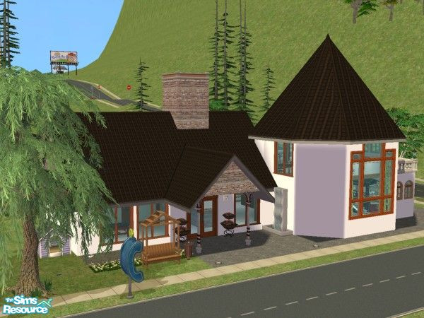 Sims 2 — Bluewater Day Spa by Binty — Time to relax and recall those wonderful vacations closer to home. Take a soak in