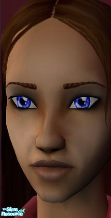 Sims 2 — Deep Blue Eyes by Hakenzi — Another recolor of some of my previous eyes. Here\'s a very, very blue set of eyes. 