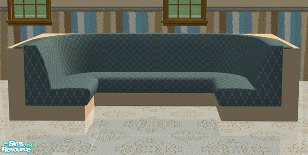 Sims 2 — TC73 Restaurant Build Set - \'Last Stand\' Sectional Booth by mianatw1 — TC73 Recolor of Jacuster\'s \'Last