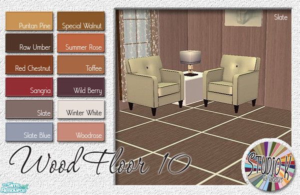 Sims 2 — Studio K Wood Floor 10_03 by StudioKhagerks — 