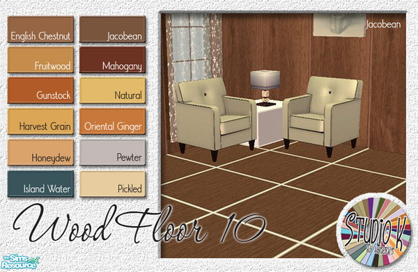 Sims 2 — Studio K Wood Floor 10_02 by StudioKhagerks — 