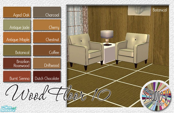 Sims 2 — Studio K Wood Floor 10_01 by StudioKhagerks — 
