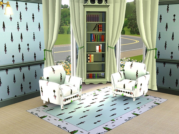 Sims 3 — marcorse_potted topiary pattern by marcorse — Tiny potted topiary trees in seven styles go to make up this