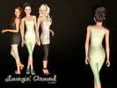 Sims 3 — NyGirl_Loungin' Around Outfit by Nygirl08 — A simple and causal outfit with a ribbed long tank and leggings.