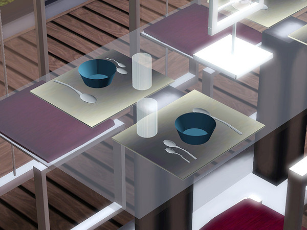 Sims 3 — deco dining table lig by jomsims — deco dining table lig by jomsims