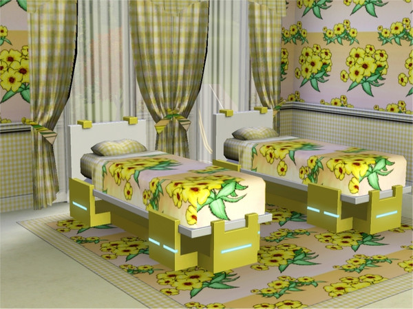 Sims 3 — marcorse_marsh marigold pattern by marcorse — The brilliantly yellow flowers of this variety of marsh marigold,