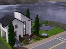 Sims 3 — Moondust [Furnished] by sushiilicious — This house is really simple and cozy. It was inspired by the needs of