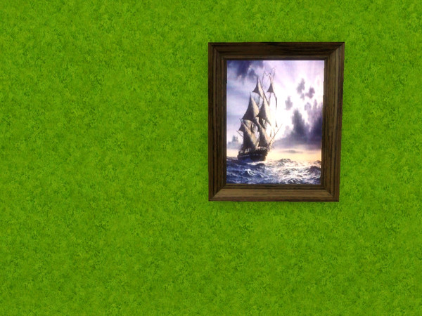 Sims 3 — The Sun shines on Sails by anura32 — The ship against the light of the sunrise. 