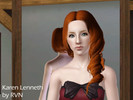 Sims 3 — RVN - Karen Lenneth by rionvnoir — Made using Late Night EP For best result, please download the CC used below :
