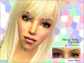 Sims 2 — Natural Smoky Eyeshadow by Pralinesims — Soft eyeshadow for your sims in a natural color. With contouring