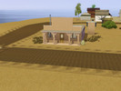 Sims 3 — Jail by wyomingmama — Another lot for your Old West town. Will house 8 outlaws, with a bed for the deputy in the