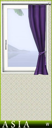 Sims 3 — ASIA-O-CURTAIN-004 by Eva — ASIA-O-CURTAIN-004