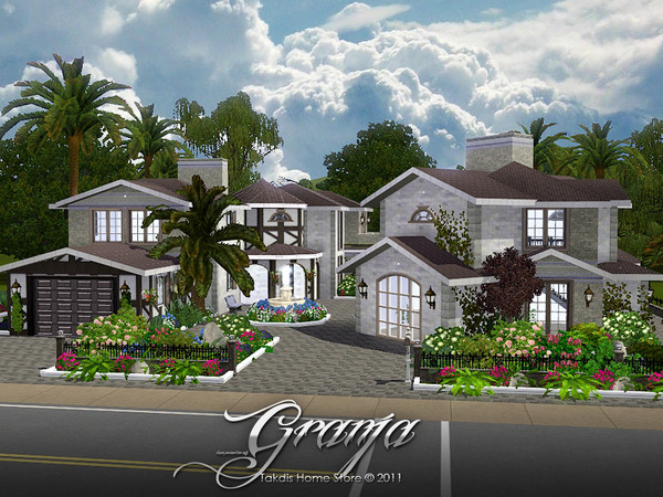 Sims 3 — Granja by Takdis — Requires: World Adventures, Ambitions