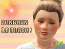 Sims 3 — [S3L] Sunburn as blush ! by sims3land — Hello ! I've done a new thing for your Sims. With this blush, they will