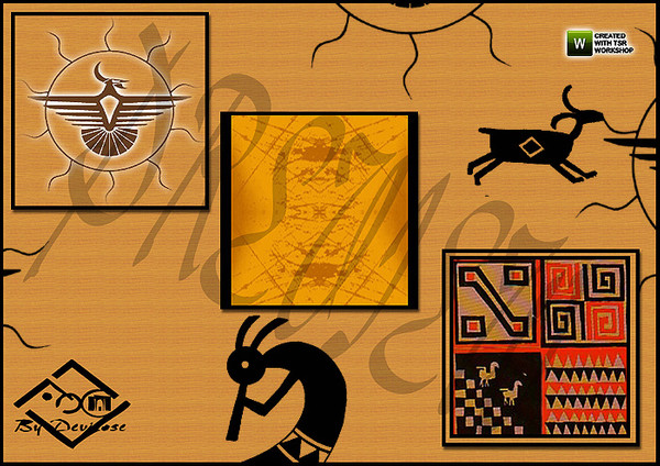 Sims 3 — Floors Sioux by Devirose — by Devirose -3 floors in native american patterns-3 floors in 1 file-Enjoy^^