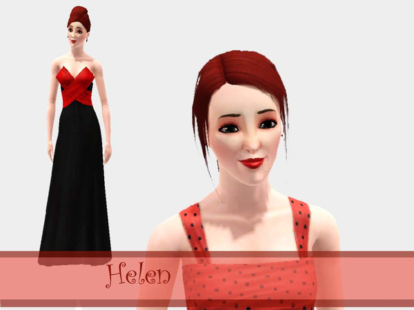 Sims 3 — Helen by st3fa — No expansion pack required!Base game only! No CC used in this creation!