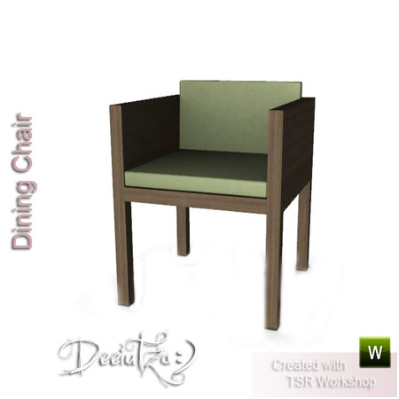 Sims 3 — Open-styleDining+Living DiningChair by deeiutza — By deeiutza @TSR