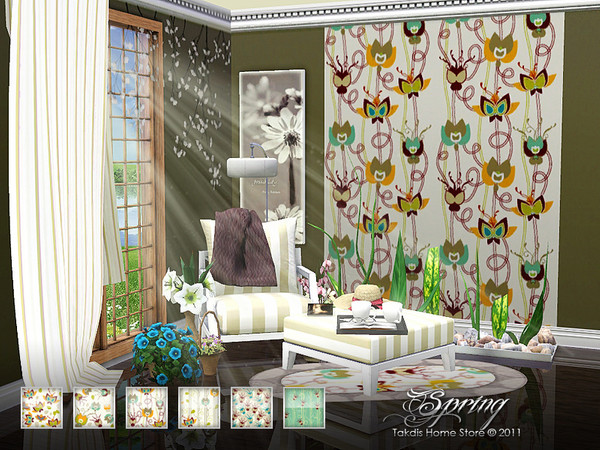 Sims 3 — Spring Set 3 by Takdis — Requires: Only Main Game