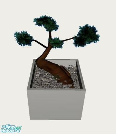 Sims 2 — Bedroom Geisha White - Plant by marilu — 