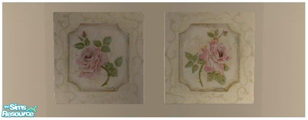 Sims 2 — Rose in Season by mistresscris — This painting can be found under \"B-Stroke\". Created by