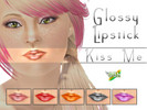 Sims 3 — [S3L] Kiss me - Glossy Lipstick by sims3land — Hi ! This is a simple glossy lipstick with 3 recolorable areas.