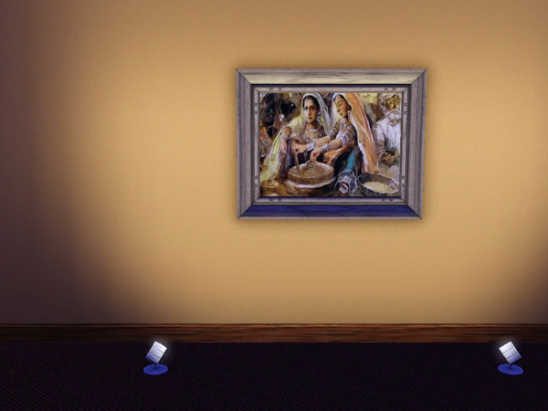 Sims 3 — A Day at Work by anura32 — A simple task done by women in their work.