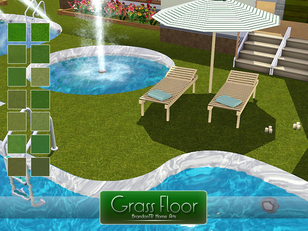 Sims 3 — GrassFloor4 by brandontr — BrandonTR Home Arts