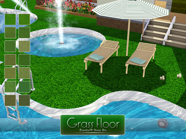 Sims 3 — GrassFloor8 by brandontr — BrandonTR Home Arts