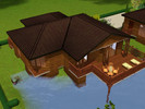 Sims 3 — Water Bungalows by reza692 — Water Bungalows based on homes on the river from the game Just Cause 2. these