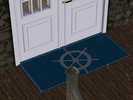 Sims 3 — Welcome Mat [Nautical] by x_Zombie_Chick_x — Yarr, ye be a scallywag 'lest you welcome people with this here