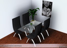 Sims 3 — Designer Dining Letta by klainNina — The set includes the chair and the table! created by klainNina