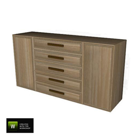Sims 3 — Bedroom Mira Sideboard 4 by BuffSumm — created by BuffyASummer (BuffSum) @ TSR Part of the Mira-Bedroom-Set