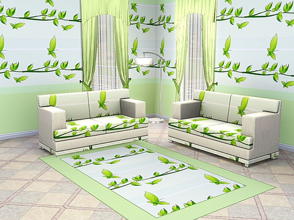 Sims 3 — marcorse_leaf butterfly pattern by marcorse — A whimsical little pattern featuring a 'leaf' butterfly and it's