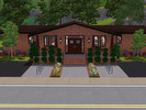 Sims 3 — Sunset Ridge Public Library by lizholsimer — This library features a variety of books with many quiet places for