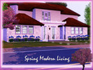 Sims 3 — Spring Modern Living by monkri2001 — Spring Modern Living Thanks to all the artists who have contributed to all