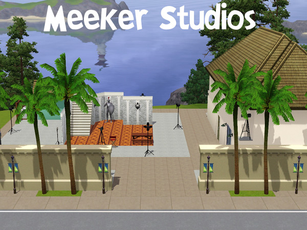 Sims 3 — Meeker Studios by frisbud — Part of my Sims1 conversion series. Meeker Studios was added with the Superstar
