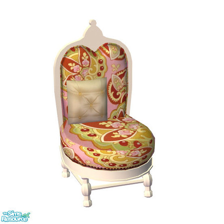 Sims 2 — pattern 3 by Sophel21 — recolors of cashcrafts \"Vanity Fair Bedroom - Slipper Armchair Mesh\". 