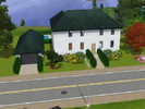 Sims 3 — Daydream House by Gishilde — House perfect for a couple, big garden with swimming pool on the back, garage with