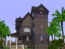 Sims 3 — Serendipity Beach House by happyyasu092 — This prestigious old house was built on a rock with purpose: if your