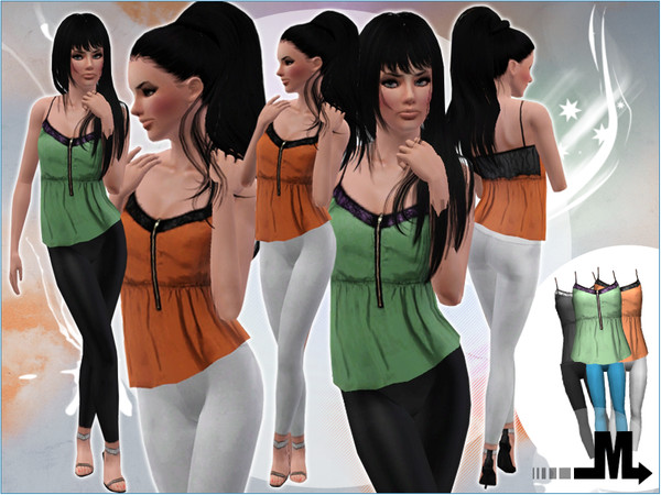 Sims 3 — Cure by miraminkova — This stylish outfit gives an exclusive charming style.