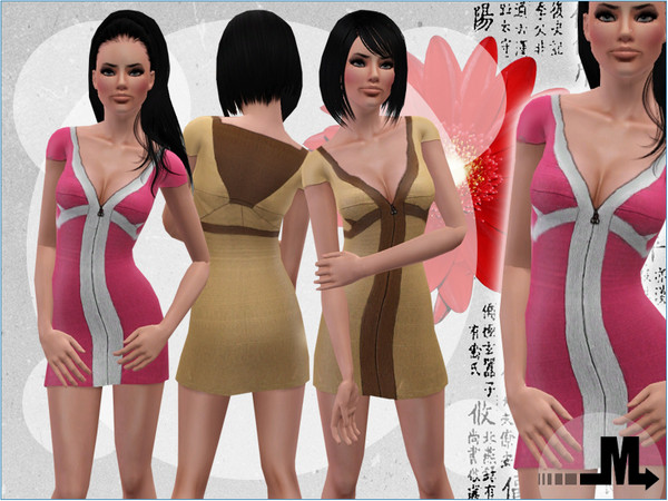 Sims 3 — Fixer by miraminkova — Get into fashion with this creative dress!
