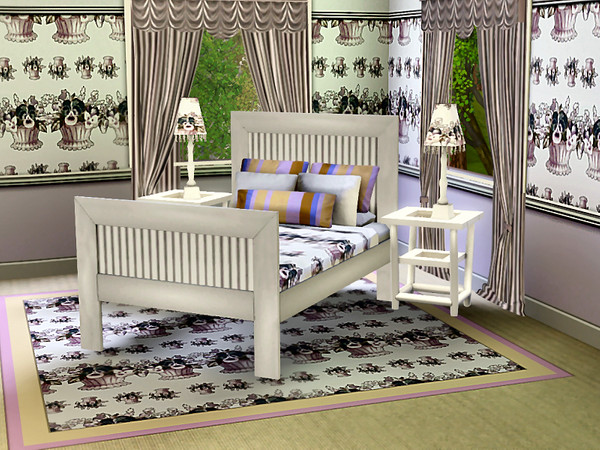 Sims 3 — marcorse_pansy basket pattern by marcorse — You will be forgiven if you see a basket of puppies - I did too, but