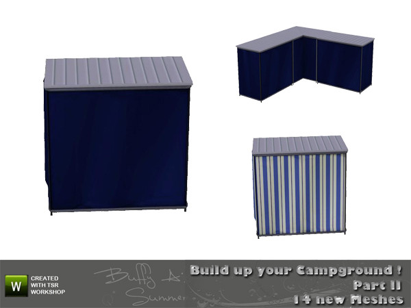 Sims 3 — Camping - Counter by BuffSumm — created by BuffyASummer (BuffSum) @ TSR Part of the Camping-Set