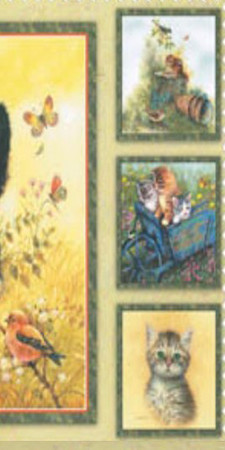 Sims 3 — KittyMural3 by Rennara — Perfect for sims of all ages these kittens will delight your sim cat lovers. The set