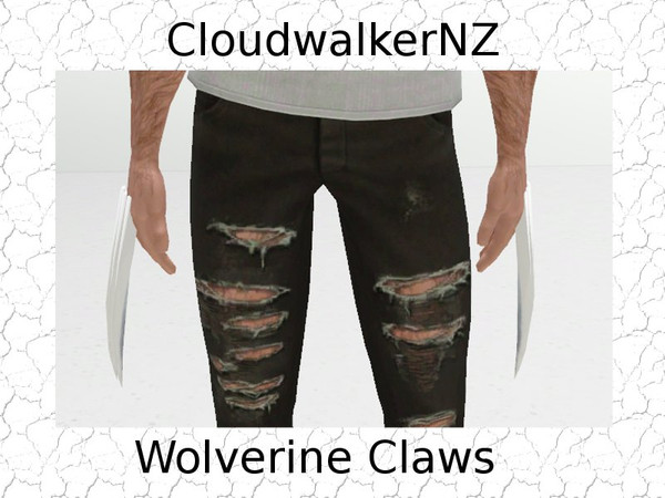 Sims 3 — Wolverine Claws by CloudwalkerNZ2 — 