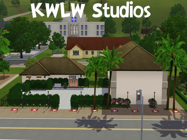 Sims 3 — KWLW Studios by frisbud — Part of my Sims1 conversion series. KWLW Studios was added with the Superstar