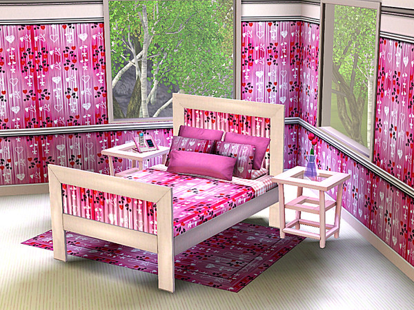 Sims 3 — marcorse_valentines pattern by marcorse — All the usual suspects denoting Valentine's Day, here in this bright